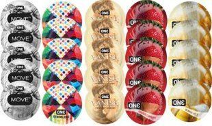 Набор из 25 шт One Move + ONERibs + ONE Vanish + ONE Chocolate Strawberry + ONEBanana SOS8401 фото