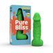 Свічка у вигляді члена Pure Bliss BIG Green 18 см SX1654 фото 2