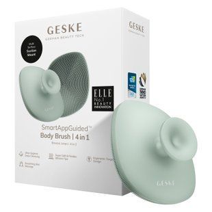 Щітка для тіла GESKE Body Brush 4в1 green HB0332 фото
