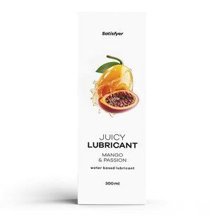 Лубрикант на водной основе Satisfyer Juicy Lubricant Mango & Passion water based 300 мл SX2726 фото