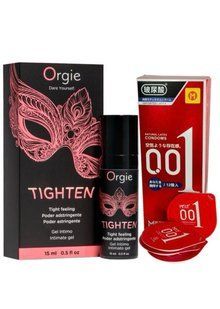 Гель для звуження Orgie&ndash; Tighten (15 мл)+ Muaisi 001 Red 12 шт SOS6708 фото