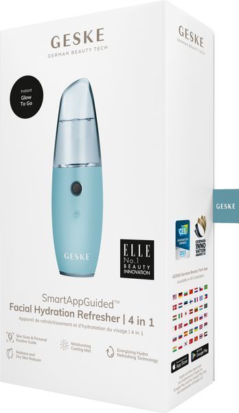 Увлажнитель для кожи лица GESKE Facial Hydration Refresher 4 in 1 turquoise HB0158 фото