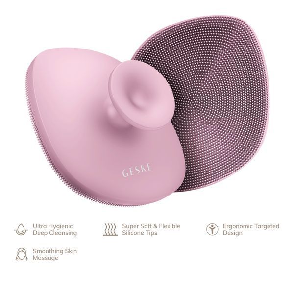 Щетка для тела GESKE Body Brush 4в1 pink HB0335 фото