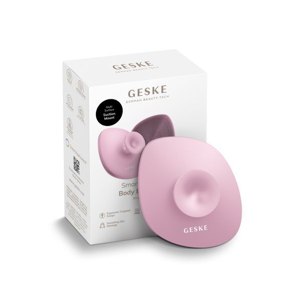 Щетка для тела GESKE Body Brush 4в1 pink HB0335 фото