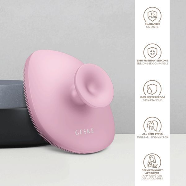 Щетка для тела GESKE Body Brush 4в1 pink HB0335 фото