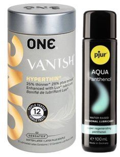 Набір 12 шт ONE Vanish + Pjur Aqua Panthenol 100 мл SOS13073 фото