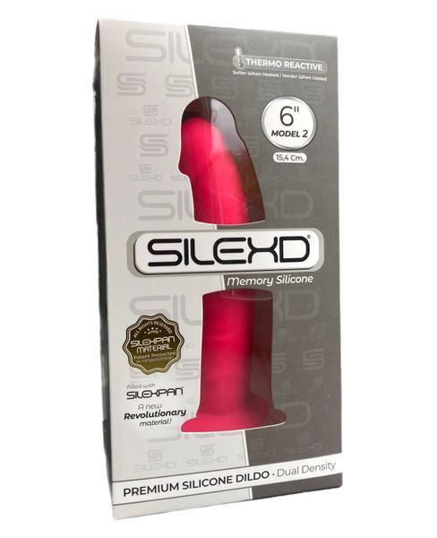 Двухслойный фаллоимитатор SilexD Robby Pink (MODEL 2 size 6in, 15 x 3,6 см) SO3149 фото