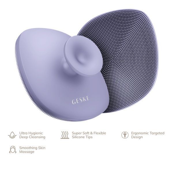 Щетка для тела GESKE Body Brush 4в1 purple HB0336 фото
