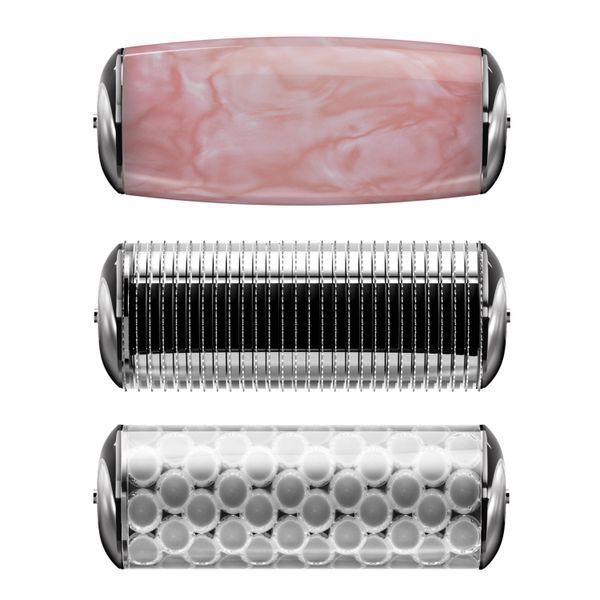 Роллер для игловой мезотерапии лица и тела GESKE MicroNeedle Face&Body Roller 9в1 starlight HB0209 фото