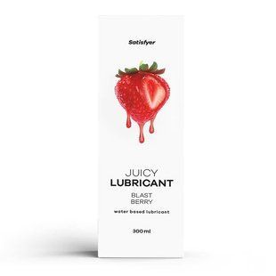 Лубрикант на водной основе Satisfyer Juicy Lubricant Blast Berry water based 300 мл SX2722 фото
