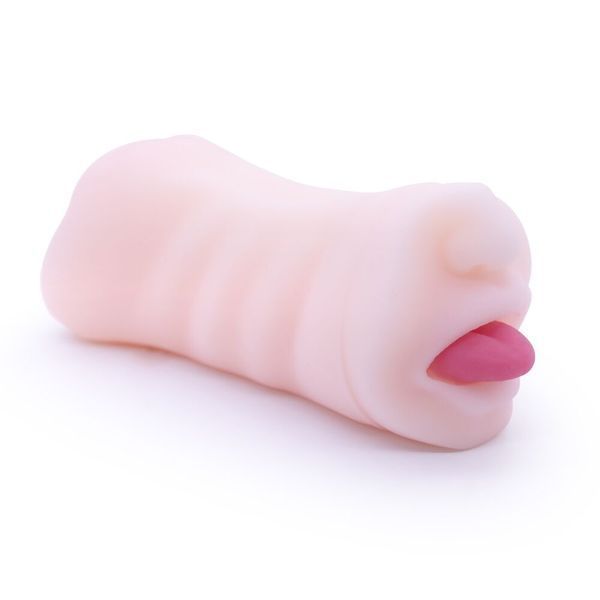 Двосторонній мастурбатор Men Powerup Eroticism: вагіна та ротик SO6231 фото