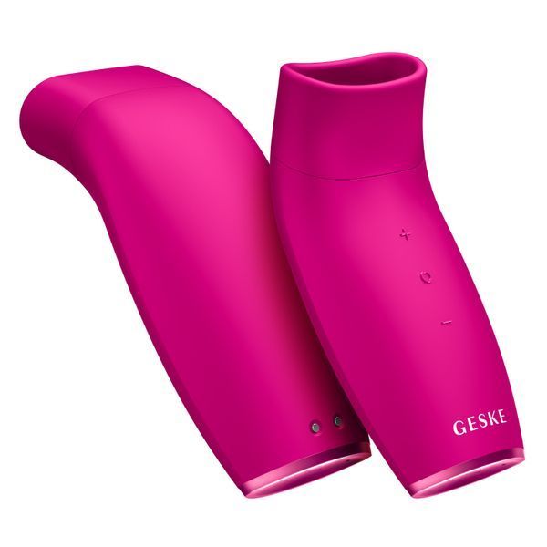 Пристрій для збільшення об'єму губ GESKE Lip Volumizer&Booster 6в1 magenta HB0410 фото