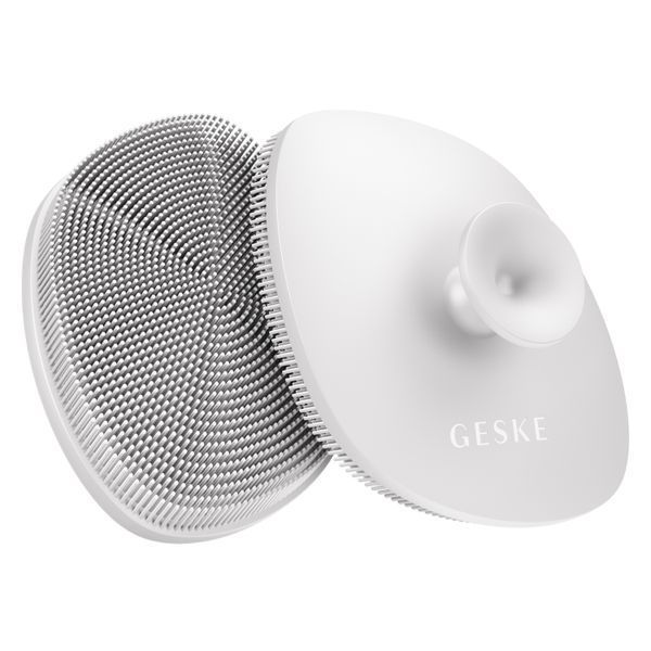 Щітка для обличчя GESKE Facial Brush 4в1 з тримачем white HB0062 фото