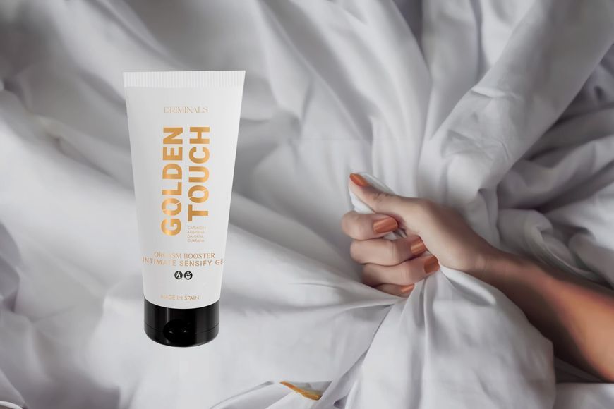 Збуджувальний гель для клітора Driminals Golden Touch Orgasm Booster, 30 мл, розігрів та поколювання SX0682 фото