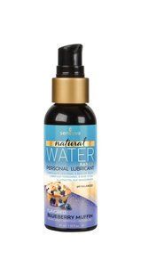 Змазка на водній основі Sensuva Natural Water-Based Blueberry Muffin 57 мл без гліцерину і парабенів SO4942 фото