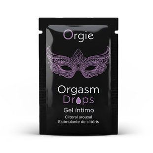 Пробник збуджуючих крапель для клітора ORGASM DROPS, 2 мл ORGIE (Бразилія-Португалія) S00321357 фото