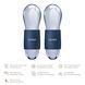 Подвійний масажер для очей GESKE Cool&Warm Duo Eye Massager 7в1 midnight HB0323 фото 2