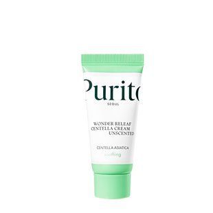 Мініатюра крему з центеллою без олій Purito Seoul Wonder Releaf Centella Unscented Cream 12 ml 000005399 фото