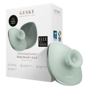 Щітка для тіла GESKE Body Brush 4в1 green HB0343 фото