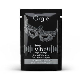 Пробник рідкого вібратора SEXY VIBE найвищий рівень вібраціі, 2 мл ORGIE (Бразилія-Португалія) S00521203 фото