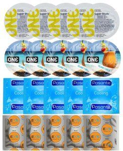 Набір 20 шт ONE Super Studs + ONE Island Punch + Pasante Cooling + EXS Delay SOS7304 фото