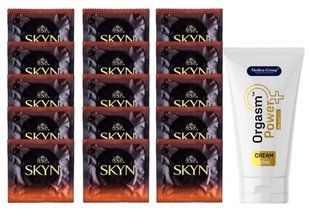 Комплект Skyn Warming 15 шт + Orgasm Power for Women крем 50 мл SOS14503 фото