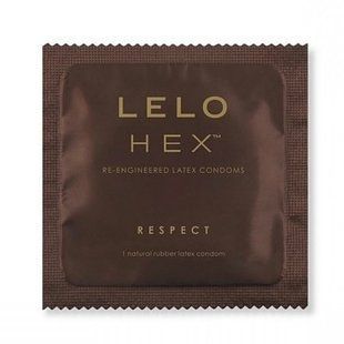 LELO HEX Respect XL 1 шт , тонкі та суперміцні, збільшений розмір SO81320 фото