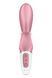Смарт вібратор-кролик Satisfyer Hug Me Pink, 2 мотори, діаметр 4,2см, широка кліторальна частина SO6274 фото 4
