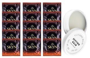 Комплект Skyn Warming 15 шт + Bijoux Indiscrets Sexting Balm SOS14521 фото