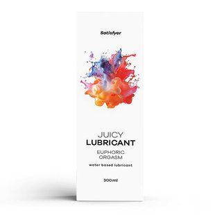 Лубрикант на водной основе Satisfyer Juicy Lubricant Euphoric Orgasm water based 300 мл SX2716 фото