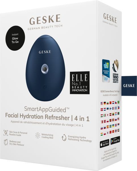 Електронний освіжувач для зволоження обличчя GESKE Facial Hydration Refresher 4в1 midnight HB0166 фото