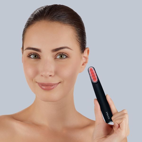 Устройство для укрепления и тонизации кожи лица с поворотной головкой GESKE Skin Firming Wand 7в1 black HB0438 фото
