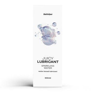 Лубрикант на водной основе Satisfyer Juicy Lubricant Sparkling Water water based 300 мл SX2729 фото