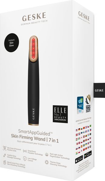 Устройство для укрепления и тонизации кожи лица с поворотной головкой GESKE Skin Firming Wand 7-1 gray HB0439 фото