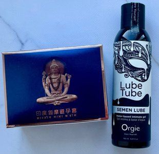 Комплект OLO Benefit 10 шт+Лубрикант SEMEN LUBE intimate gel, 150 мл Orgie SOS3867 фото