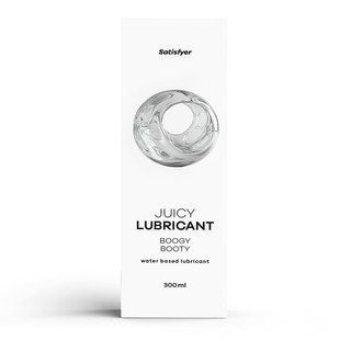Анальная смазка на водной основе Satisfyer Juicy Lubricant Boogy Booty water based 300 мл SX2717 фото