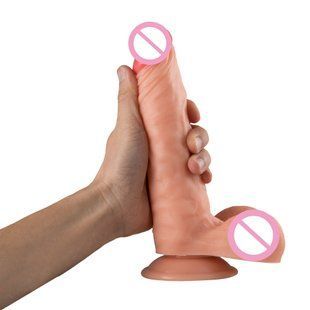 Фаллоимитатор Sexbay L, двухслойный, силикон, длина 20 см, диаметр 4,1 см BYYJ-039 фото