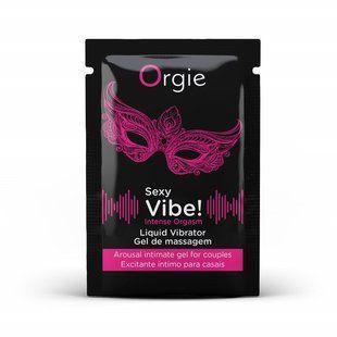 Жидкий вибратор SEXY VIBE вибрация + усиление оргазма, 1 мл ORGIE S04421227 фото