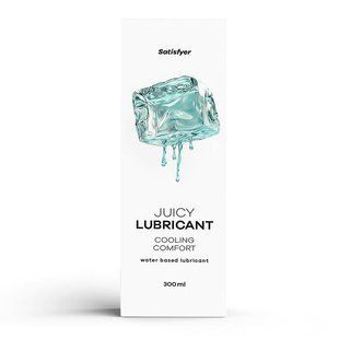 Лубрикант на водной основе Satisfyer Juicy Lubricant Cooling Comfort water based 300 мл SX2714 фото