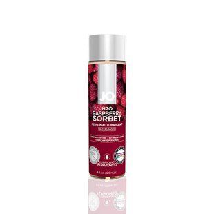 Змазка на водній основі System JO H2O &mdash; Raspberry Sorbet (120 мл) без цукру, рослинний гліцерин SO1671 фото