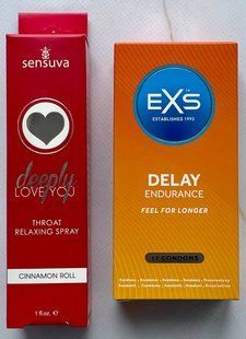 Комплект EXS Delay 12 шт - Sensuva Deeply Love You Cinnamon SOS3613 фото