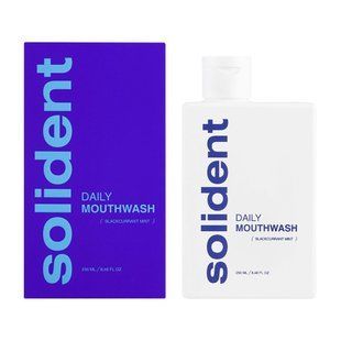 Ополіскувач для ротової порожнини Solident Blackcurrant mint (смородина-м'ята) 1687 фото