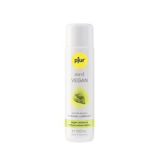 Лубрикант на водній основі pjur MED Vegan glide 100 мл &mdash; тільки веганські інгредієнти PJ12690 фото