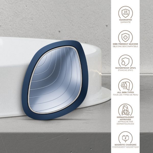 Ультразвукова маска тепло та холод GESKE Sonic Warm&Cool Mask 9в1 midnight HB0100 фото