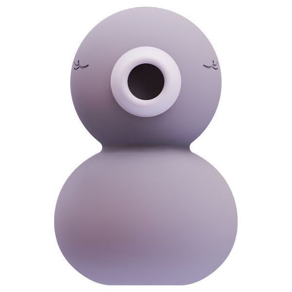 Вакуумный вибратор-уточка CuteVibe Ducky Grey SO6552 фото