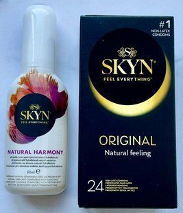 Комплект SKYN Original 24 шт - Лубрикант SKYN NATURAL HARMONY, 80 мл SOS3312 фото