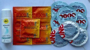 Набір EXS Delay 5шт + ONE UltraFeel 5шт + Лубрикант pjur Woman Nude 30 мл SOS3562 фото