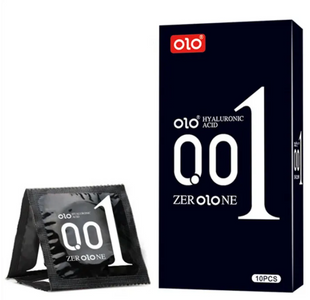 OLO ультратонкі з гіалуроновою змазкою OLO 10 шт OL18 фото