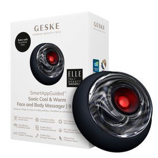 Масажер для обличчя та тіла GESKE Sonic Cool&Warm Face and Body Massager 9в1 black HB0275 фото