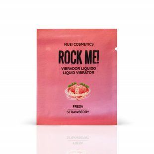 Пробник Жидкий вибратор вкус: клубника ROCK ME!, 2 мл Nuei (Испания) SNU890478 фото